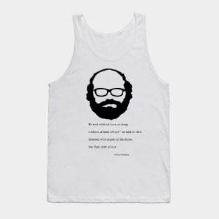 Allen Ginsberg  Quote Tank Top